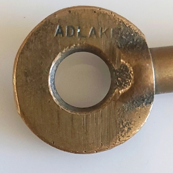 Railroad Switch Lock Key, L&N Adlake - Picture 3 of 8